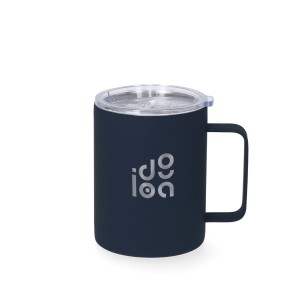 Adelax - 400 ml | Acier Inox. Finition Caoutchouc