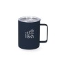 Adelax - 400 ml | Acier Inox. Finition Caoutchouc