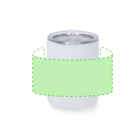Adelax - 400 ml | Acier Inox. Finition Caoutchouc