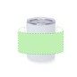 Adelax - 400 ml | Acier Inox. Finition Caoutchouc