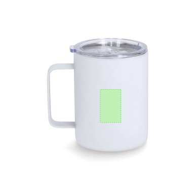Adelax - 400 ml | Acier Inox. Finition Caoutchouc