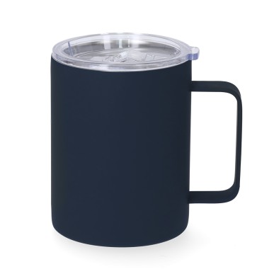 Adelax - 400 ml | Acier Inox. Finition Caoutchouc