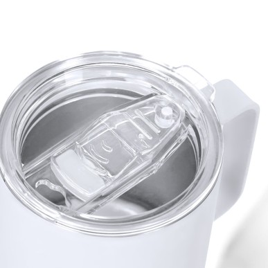 Adelax - 400 ml | Acier Inox. Finition Caoutchouc