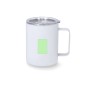 Adelax - 400 ml | Acier Inox. Finition Caoutchouc