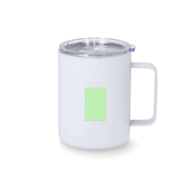 Adelax - 400 ml | Acier Inox. Finition Caoutchouc