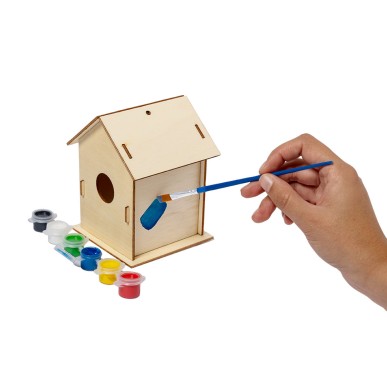 Spydel - 6 Peintures et 1 Pinceau Inclus | Bois