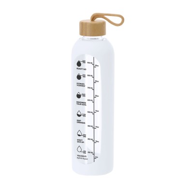Kramex - 1 L. Silikon Etui | Glas/ Bambus