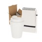 Cosmor - Trinkbecher PP, 370 ml. Notizblock Weizenstroh/ PP, Flexibler Einband. 70 Blätter. Kugelschreiber Weizenstroh/ PP Cosmor - Trinkbecher PP, 370 ml. Notizblock Weizenstroh/ PP, Flexibler Einband. 70 Blätter. Kugelschreiber Weizenstroh/ PP
