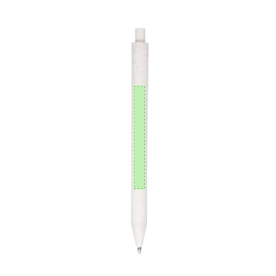 Cosmor - Trinkbecher PP, 370 ml. Notizblock Weizenstroh/ PP, Flexibler