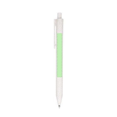 Cosmor - Trinkbecher PP, 370 ml. Notizblock Weizenstroh/ PP, Flexibler