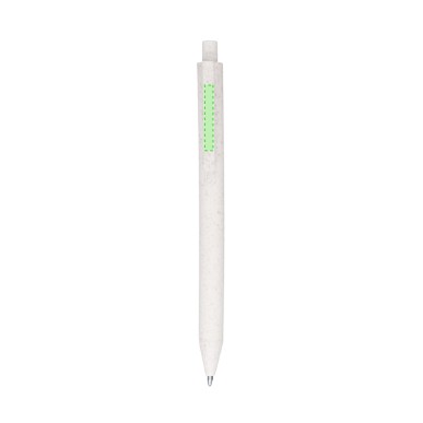 Cosmor - Trinkbecher PP, 370 ml. Notizblock Weizenstroh/ PP, Flexibler