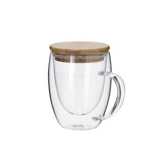 Helmar - 300 ml | Borosilikat Glas/ Bambus