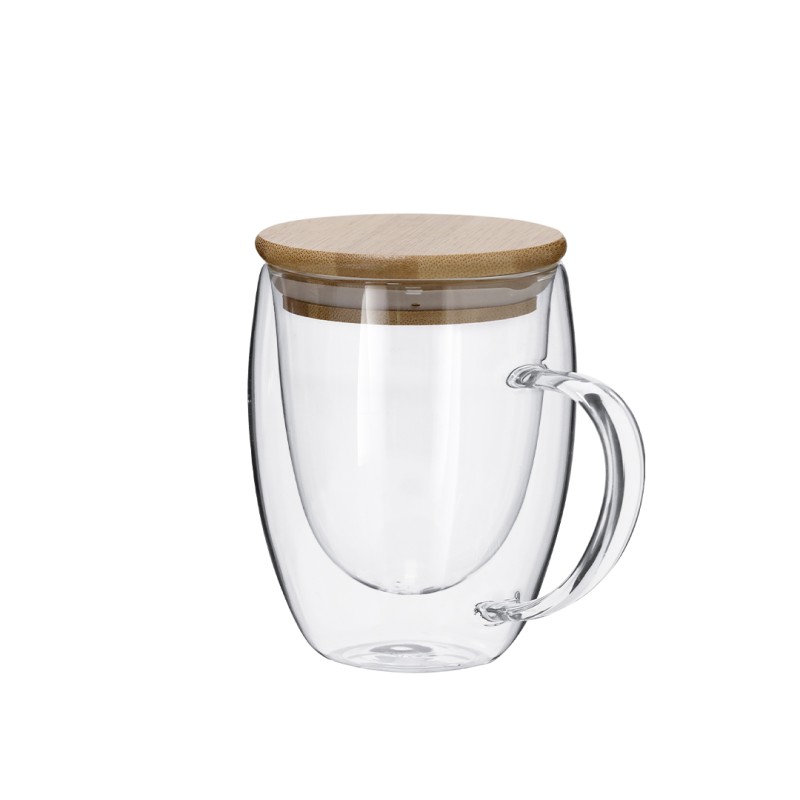 Helmar - 300 ml | Borosilikat Glas/ Bambus Helmar - 300 ml | Borosilikat Glas/ Bambus