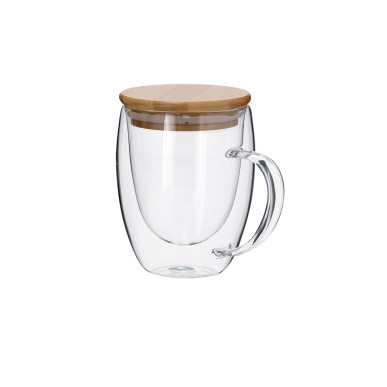 Helmar - 300 ml | Borosilikat Glas/ Bambus