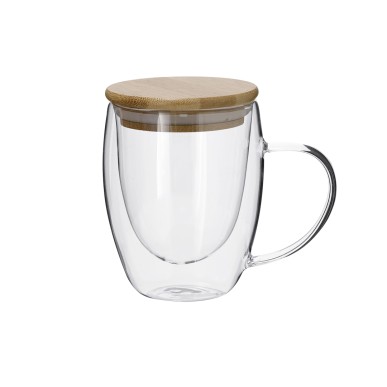 Helmar - 300 ml | Borosilikat Glas/ Bambus