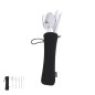 Sinix - 5 Pièces. Étui Soft Shell RPET | Acier Inox