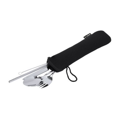 Sinix - 5 Pièces. Étui Soft Shell RPET | Acier Inox
