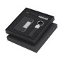 Fraxen - Porte-Cartes 1 Compartiment. Stylo. Porte-Clés | Polyester 300D RPET/ Métal
