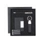 Fraxen - Porte-Cartes 1 Compartiment. Stylo. Porte-Clés | Polyester 300D RPET/ Métal