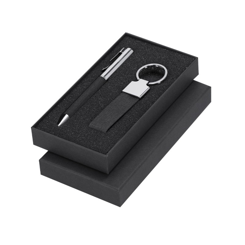 Jayon - Stylo. Porte-Clés | Polyester 300D RPET/ Métal