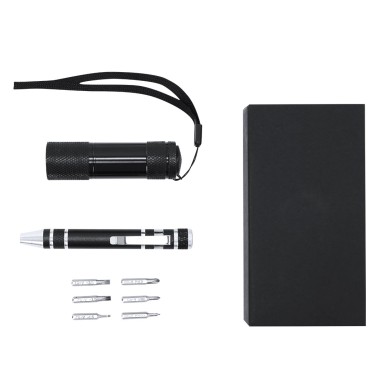 Lipan - Multiwerkzeug 6 Teile. Lampe 9 Leds. 3 AAA Batterien Nicht im 