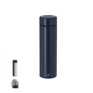 Denisof - 450 ml. Inklusive Teesieb | Reclycling Rostfreier Stahl/ Ker