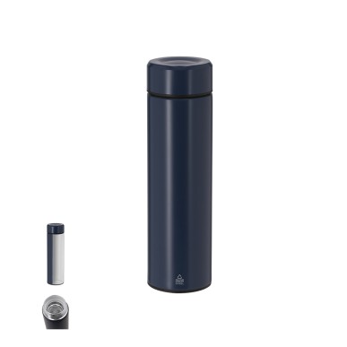 Denisof - 450 ml. Inklusive Teesieb | Reclycling Rostfreier Stahl/ Ker