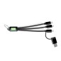 Bikoc - Anschluss Micro USB, Typ C und Lightning 5V DC 2.4A | Reclycling Aluminium Bikoc - Anschluss Micro USB, Typ C und Lightning 5V DC 2.4A | Reclycling Aluminium
