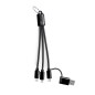 Bikoc - Anschluss Micro USB, Typ C und Lightning 5V DC 2.4A | Reclycling Aluminium Bikoc - Anschluss Micro USB, Typ C und Lightning 5V DC 2.4A | Reclycling Aluminium
