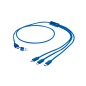 Clodan - Anschluss Micro USB, Typ C und Lightning 5V DC 2.4A | Reclycling Aluminium
