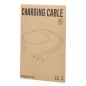 Clodan - Anschluss Micro USB, Typ C und Lightning 5V DC 2.4A | Reclycling Aluminium