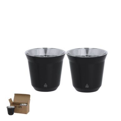 Kodet - 2 Pièces 80 ml | Acier Inox Recyclé