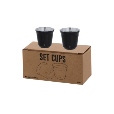 Kodet - 2 Pièces 80 ml | Acier Inox Recyclé