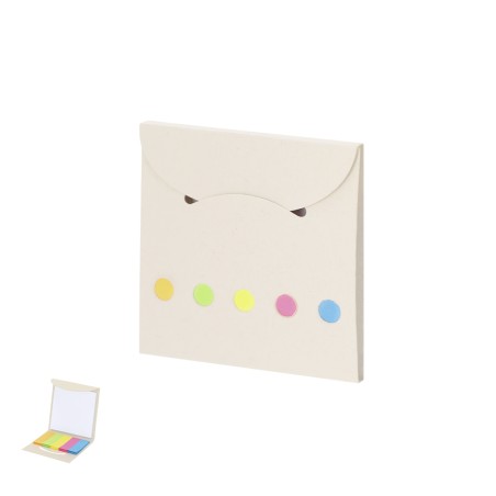 Tesher - 50 Haftnotizen 7,5 x 7,5 cm. 125 Mini Haftnotizen 1,5 x 5 cm 