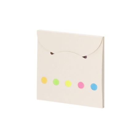 Tesher - 50 Haftnotizen 7,5 x 7,5 cm. 125 Mini Haftnotizen 1,5 x 5 cm | Recycelte Milchkartons