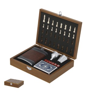 Menzie - 220 ml. 3 Accessoires. 3 Jeux | Bois