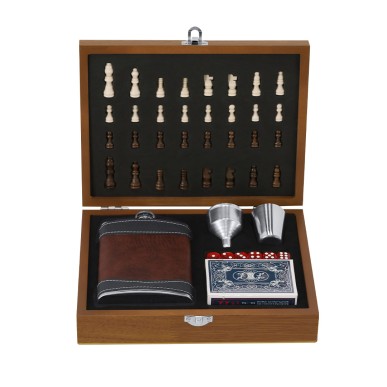 Menzie - 220 ml. 3 Accessoires. 3 Jeux | Bois