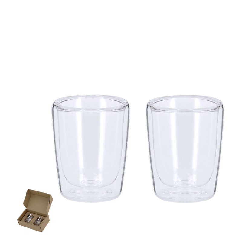 Frilux - 2 Stück. 65 ml | Borosilikat Glas Frilux - 2 Stück. 65 ml | Borosilikat Glas