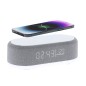Quinn - Lampe 26 Leds. Einstellbare Lichtintensität. Lautsprecher Bluetooth Anschluss. Schallleistung 5W. Batterie 1200 mAh. Dra