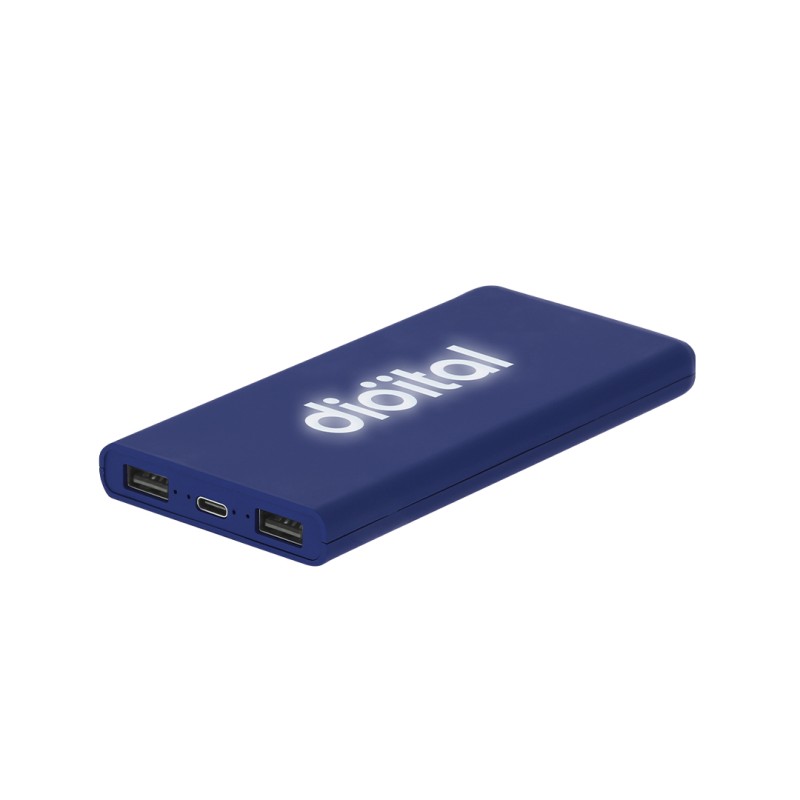 Caplan - Led Lichter. 5000 mAh. 2 USB Ausgänge. Typ C Ausgänge und Eingang Caplan - Led Lichter. 5000 mAh. 2 USB Ausgänge. Typ C Ausgänge und Eingang