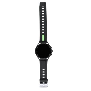 Klemen - Bluetooth Anschluss. 1,53" TFT Screen. Kopfhörer Inklusive. Batterie 25 mAh/ Aufladestation 300 mAh | TPU Armband