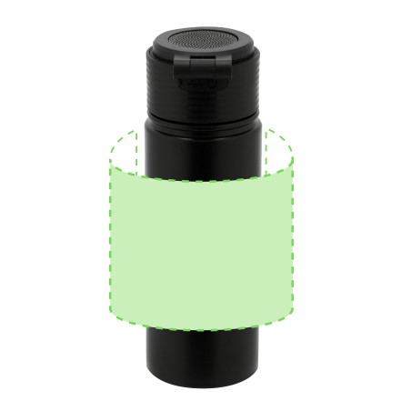 Bundy - 500 ml. Magnetisch. Bluetooth Anschluss. Schallleistung 3W. Batterie 600 mAh | Rostfreier Stahl