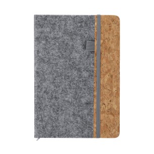 Driscol - Hardcover-Abdeckung. 80 Blätter | Filz RPET/ Kork