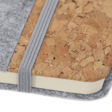 Driscol - Hardcover-Abdeckung. 80 Blätter | Filz RPET/ Kork