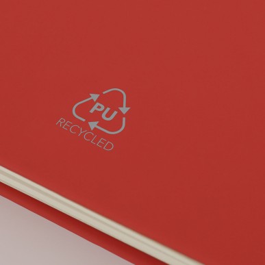 Pusik - Hardcover-Abdeckung. 80 Blätter | Reclycling PU