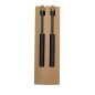 Okafor - Stylo et Crayon Éternel | Paille de Blé/ ABS/ Bambou