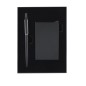 Randolph - Porte-Cartes Protecteur RFID, 1 Compartiment. Stylo | Aluminium Recyclé