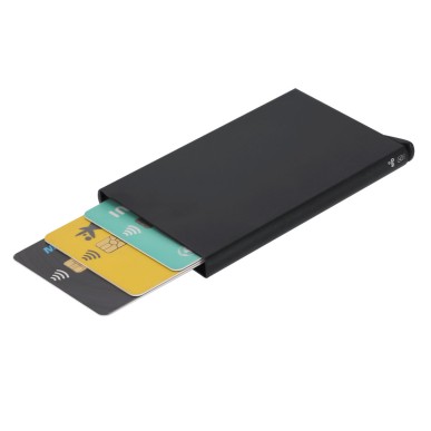 Randolph - Porte-Cartes Protecteur RFID, 1 Compartiment. Stylo | Alumi
