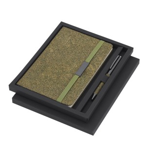 Malcon - Notizblock Hardcover-Abdeckung. 80 Blätter. Kugelschreiber In