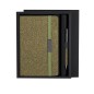 Malcon - Notizblock Hardcover-Abdeckung. 80 Blätter. Kugelschreiber Inklusive | Teefaser